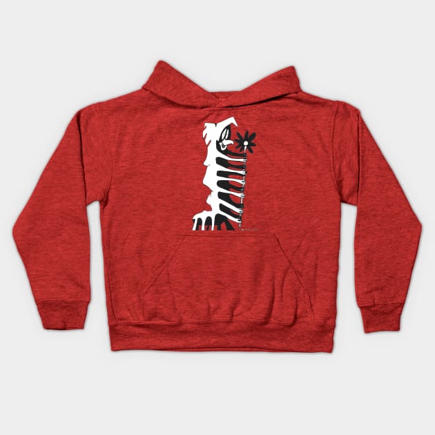 The Curious Character Kids Hoodie by dennye